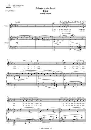 Son, Op. 38 No. 5 (A-flat Major)