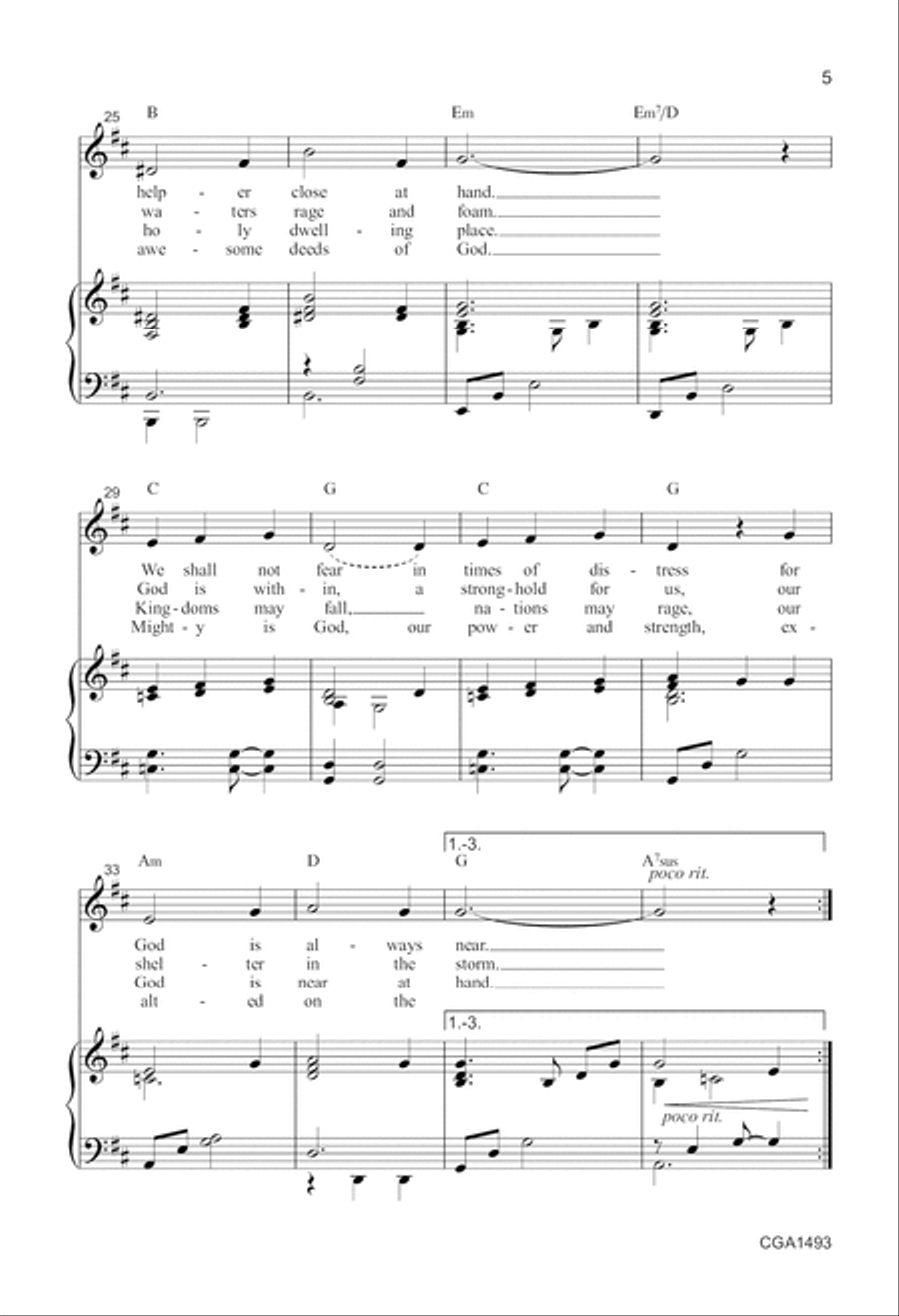 Two Psalm Settings Unison Choir scores gallery preview page 5