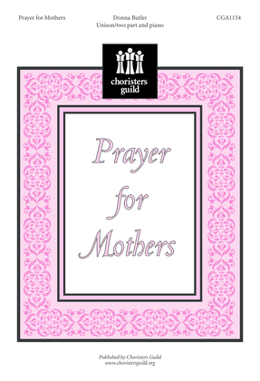 Book cover for Prayer for Mothers