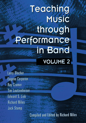 Teaching Music through Performance in Band - Volume 2