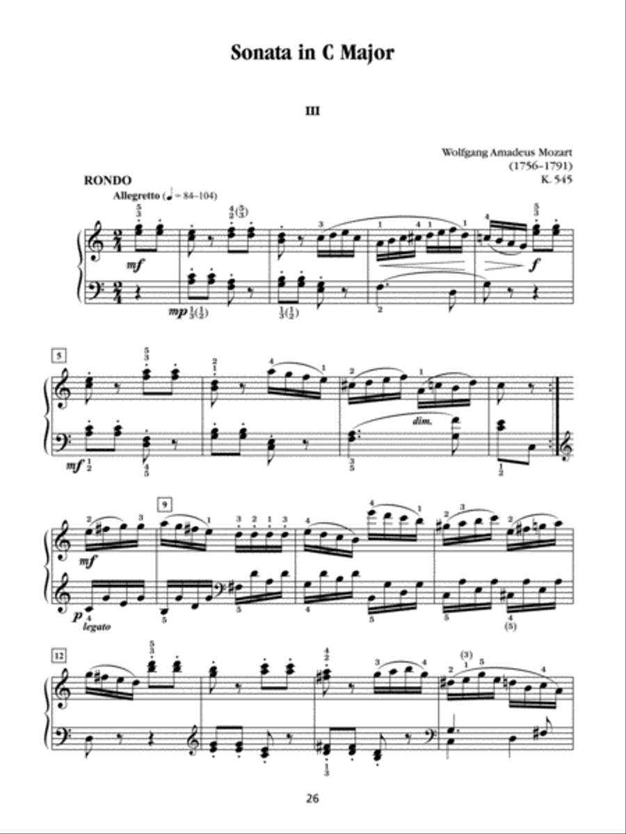 Classics for the Developing Pianist, Book 2 Piano Solo scores gallery preview page 3