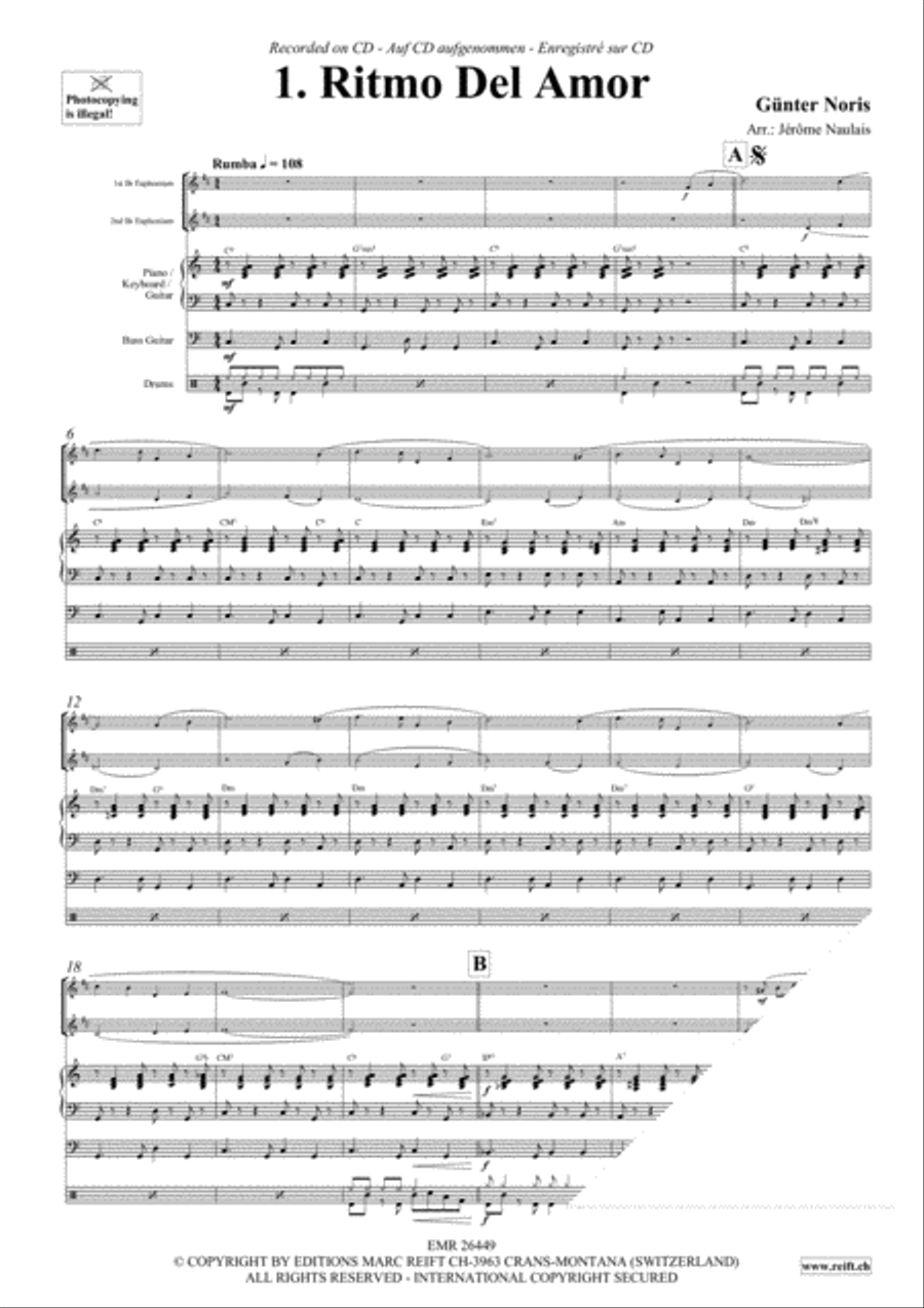Let's Dance Volume 5 Let's Dance Volume 5 Euphonium Duet scores gallery preview page 3