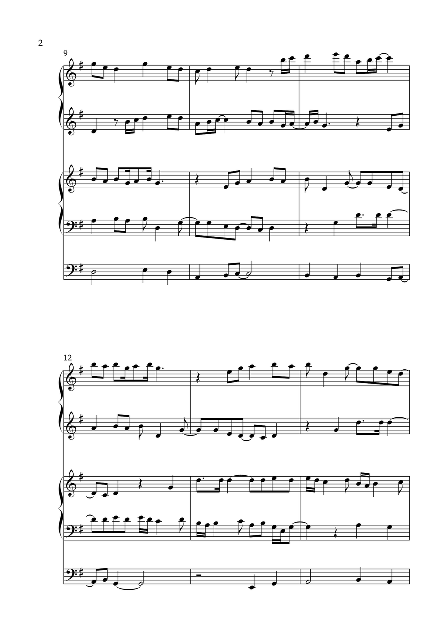 Praise and Adoration, Op. 270 (Organ Duet) by Vidas Pinkevicius (2024)