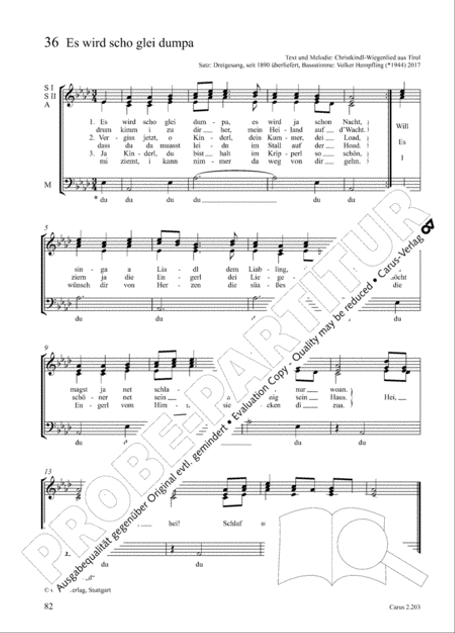 Loreley. Folk songs for choir (Loreley. Volkslieder fur Chor) Choir scores gallery preview page 89