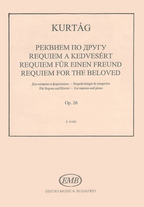 Requiem/beloved Op.26-s.vx/pno