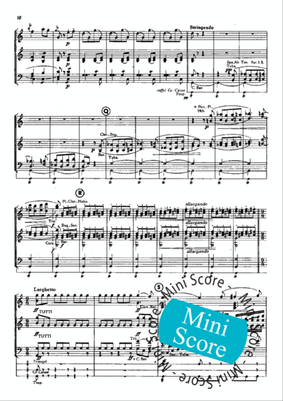 Martha Concert Band scores gallery preview page 11