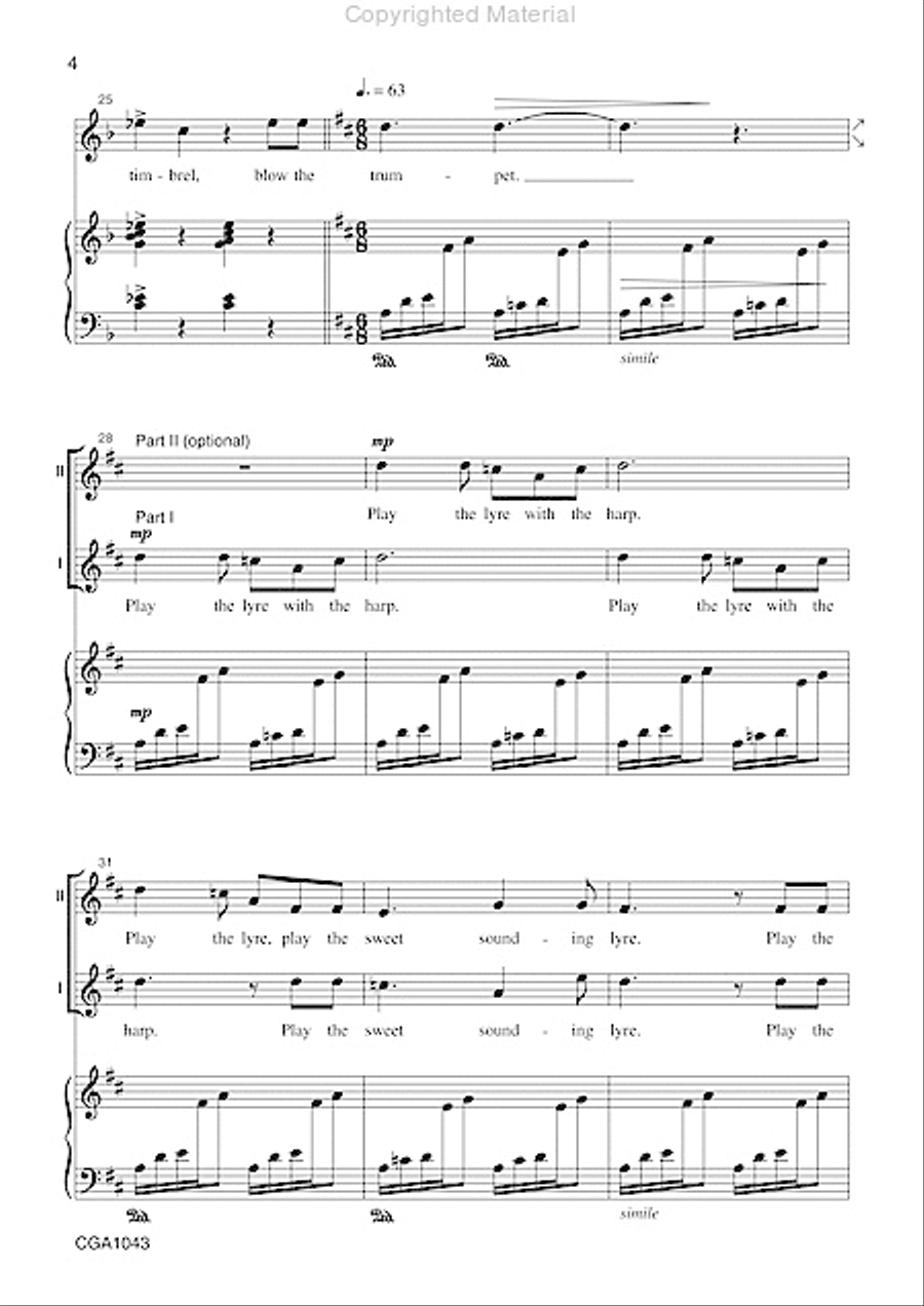 Raise a Song Raise a Song Unison Choir scores gallery preview page 4