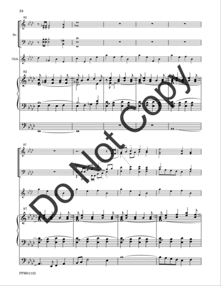 Cortege: Intrada, Arioso, Finale Percussion scores gallery preview page 25