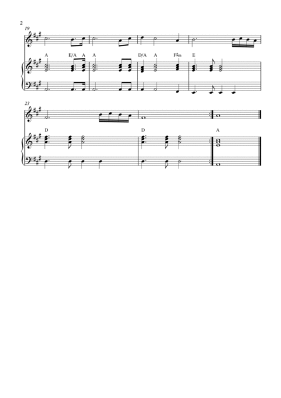 Agnus Dei Agnus Dei Violin Solo scores gallery preview page 2