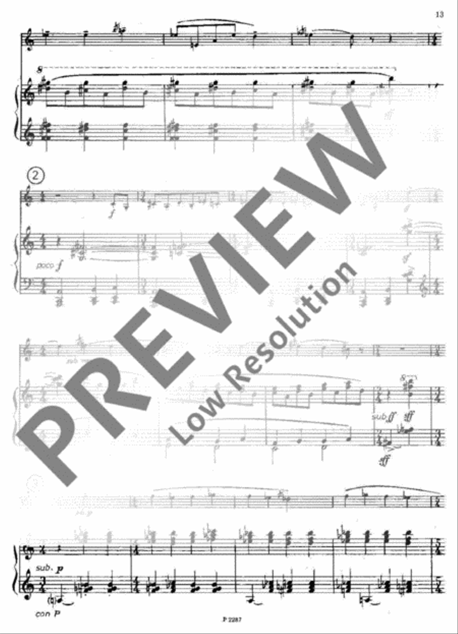 Suita Suita Clarinet Solo scores gallery preview page 14