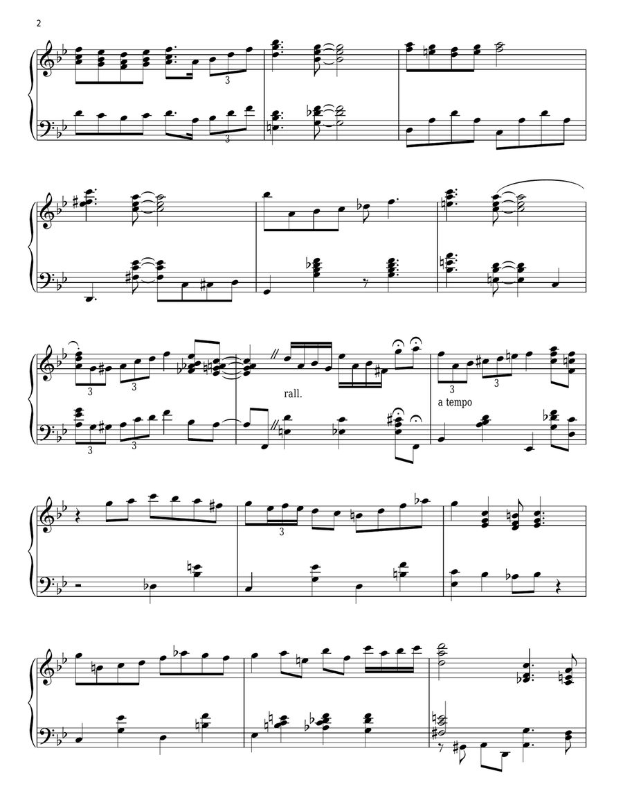 I Left My Heart In San Francisco Piano Solo scores gallery preview page 2