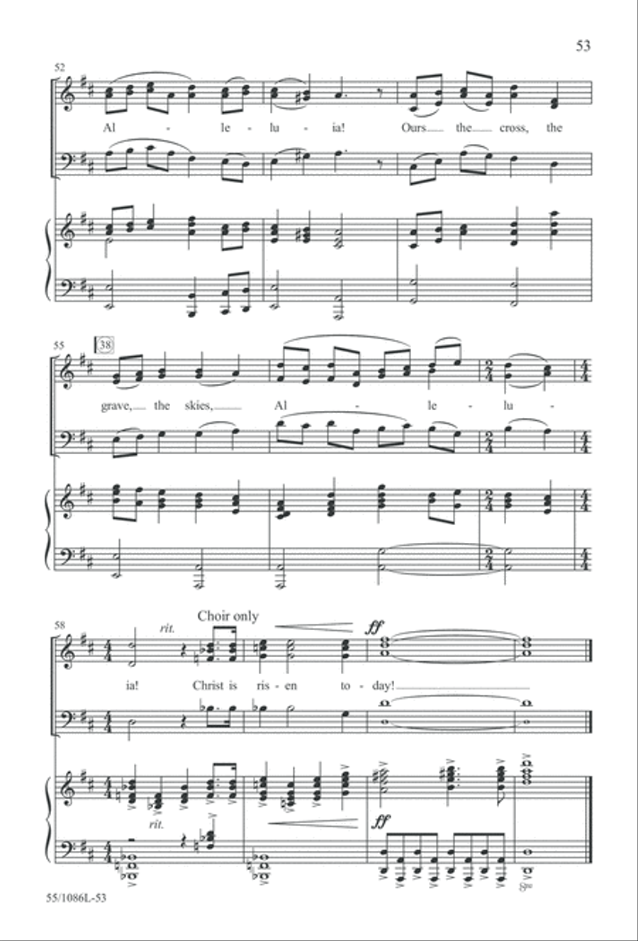 Out of the Shadows 3-Part scores gallery preview page 53
