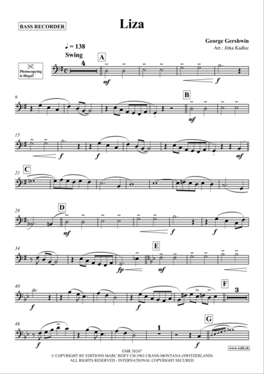 Liza Bass Recorder scores gallery preview page 2