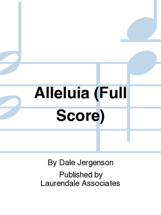 Alleluia (Full Score)