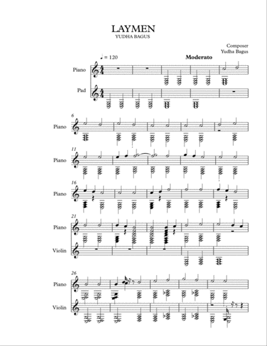 Laymen Laymen String Duet scores gallery preview page 1