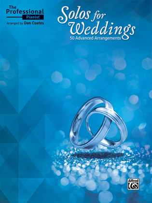 Book cover for The Professional Pianist -- Solos for Weddings