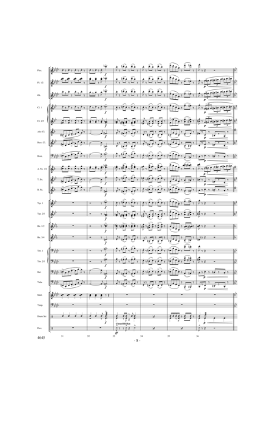 New York: 1927 Concert Band scores gallery preview page 7