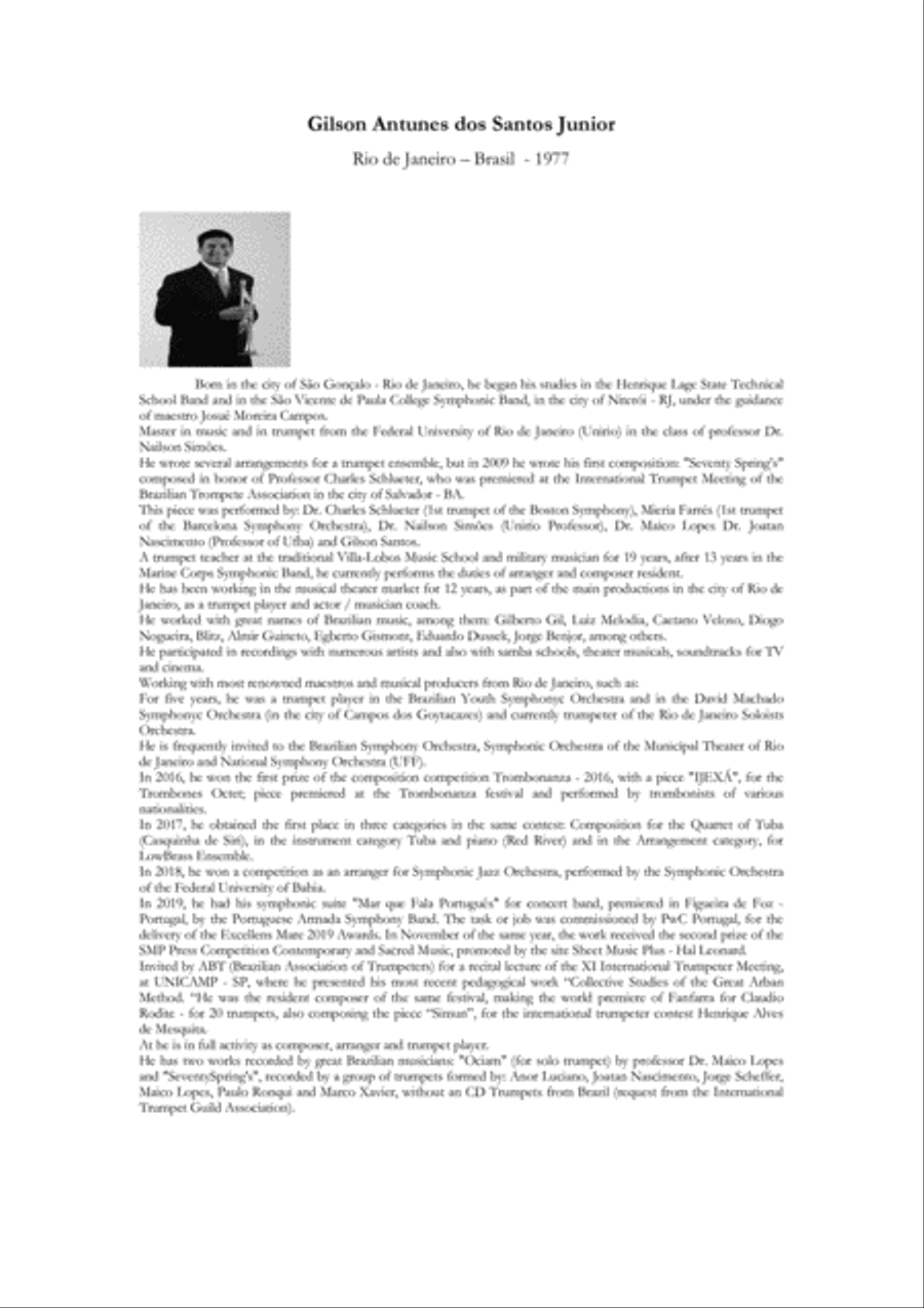 ESTUDOS (DES) CARACTERÍSTICOS PARA TROMPETE Trumpet Solo scores gallery preview page 2