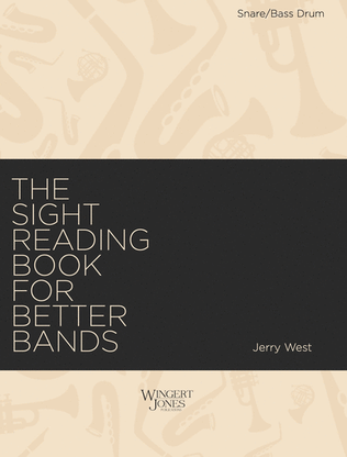 Sight Reading Book for Better Bands - Snare Drum/Bass Drum