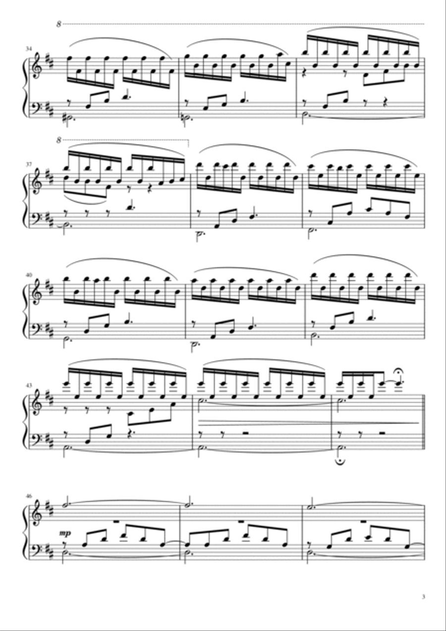 Love Is A Mystery Piano Solo scores gallery preview page 3