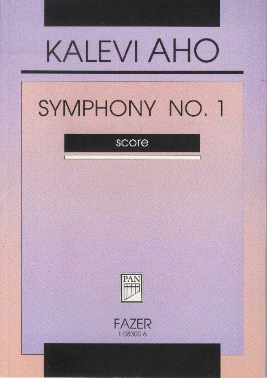 Symphony No. 1 - Score Orchestra scores gallery preview page 1