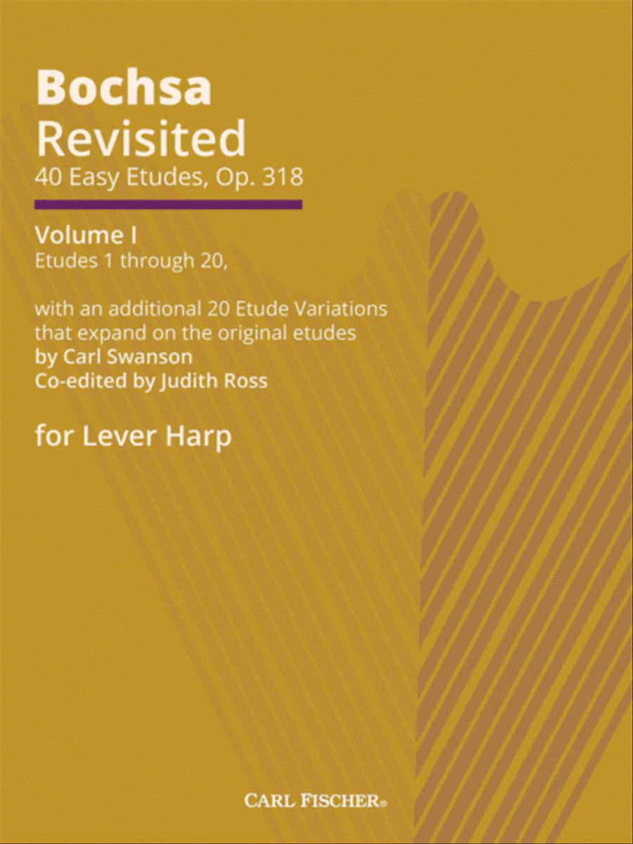 Bochsa Revisited - 40 Easy Etudes, Op. 318 - Vol I Harp scores gallery preview page 3