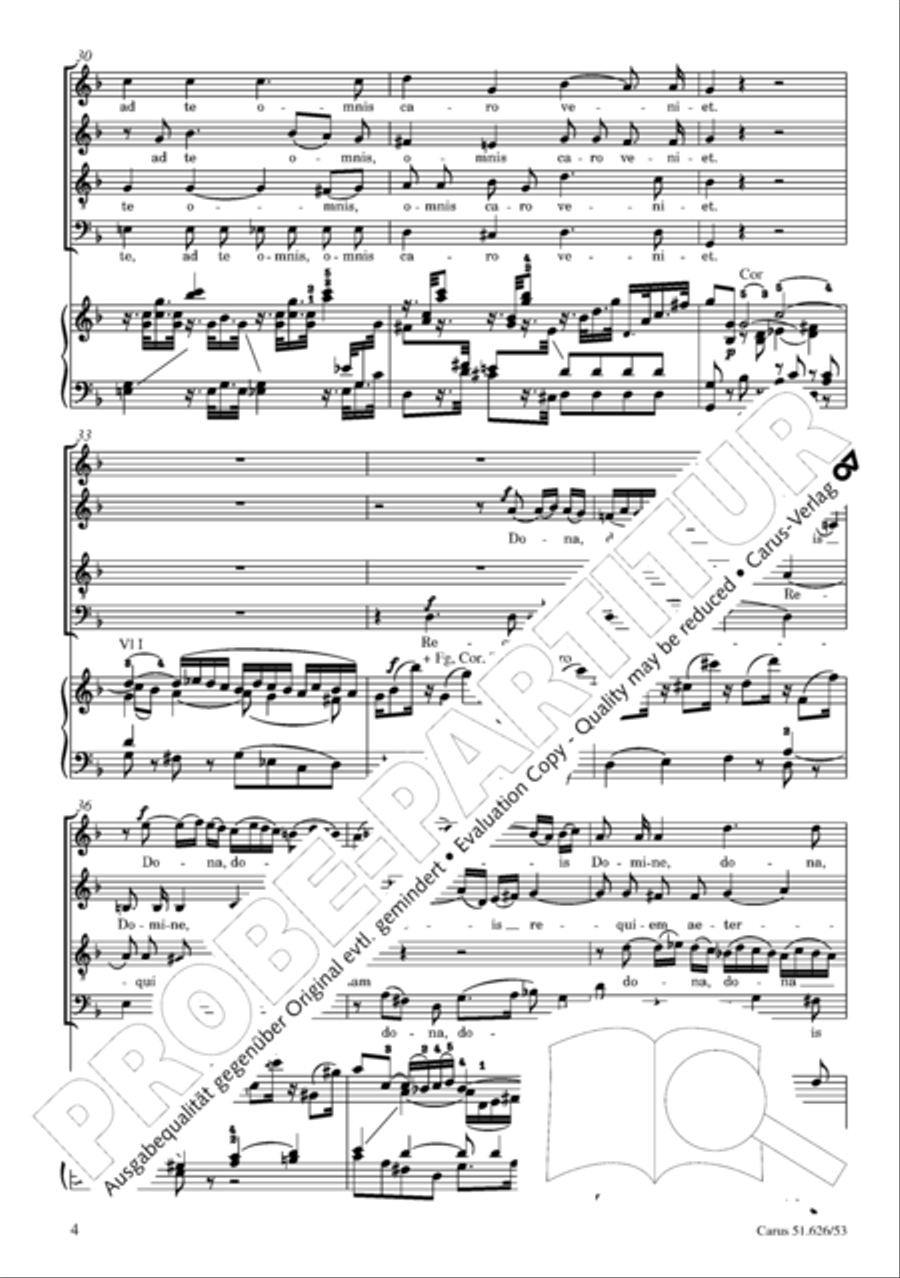 Requiem 4-Part scores gallery preview page 11