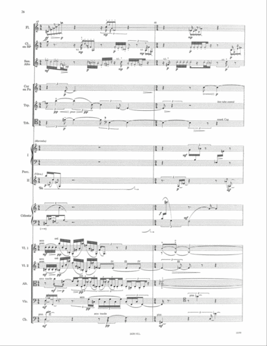 Music For A While Score scores gallery preview page 3