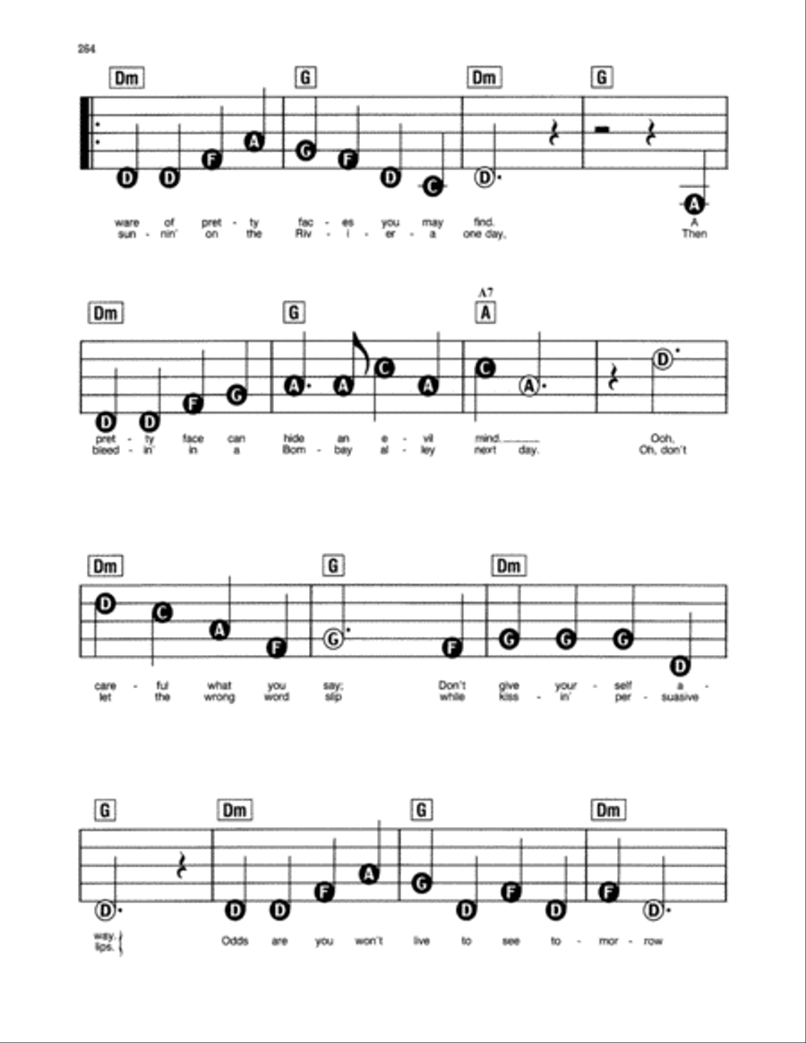 Secret Agent Man Secret Agent Man Electronic Keyboard scores gallery preview page 2