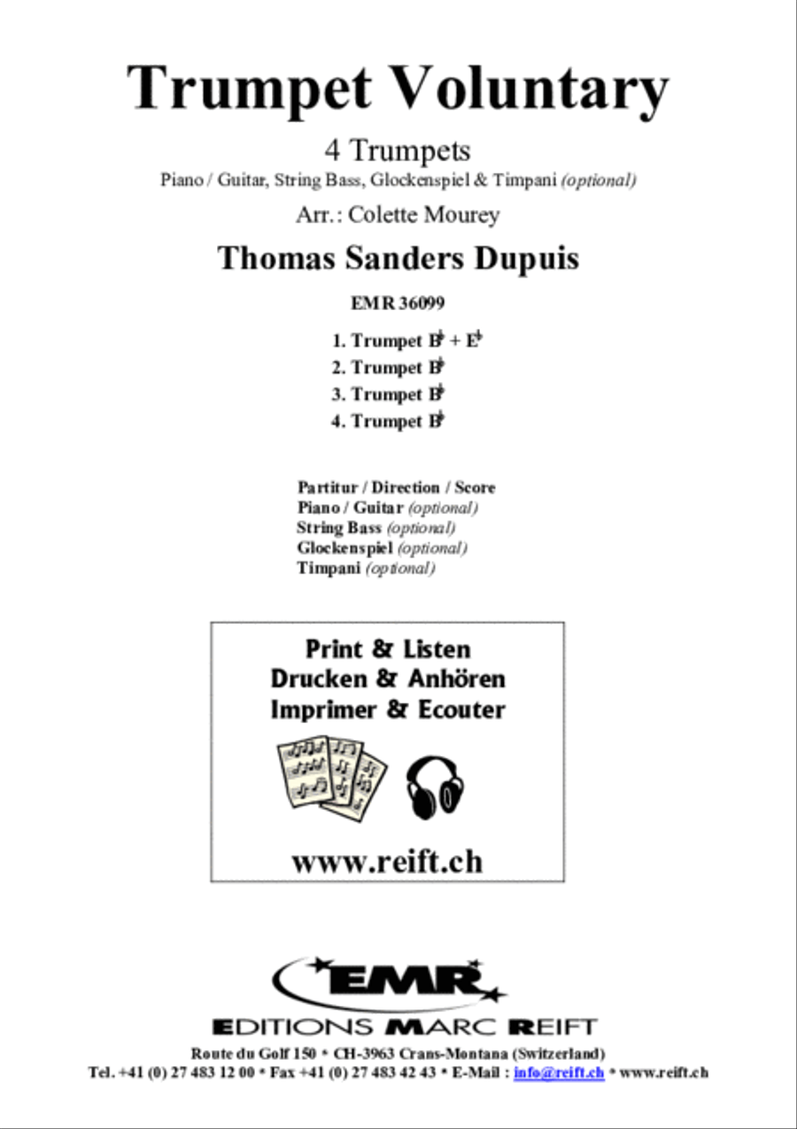 Trumpet Voluntary Trumpet Voluntary Trumpet scores gallery preview page 2