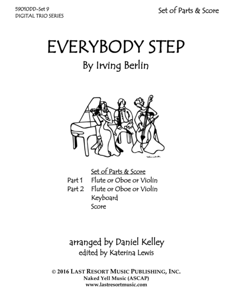 Everybody Step for C Instruments and Piano Trio