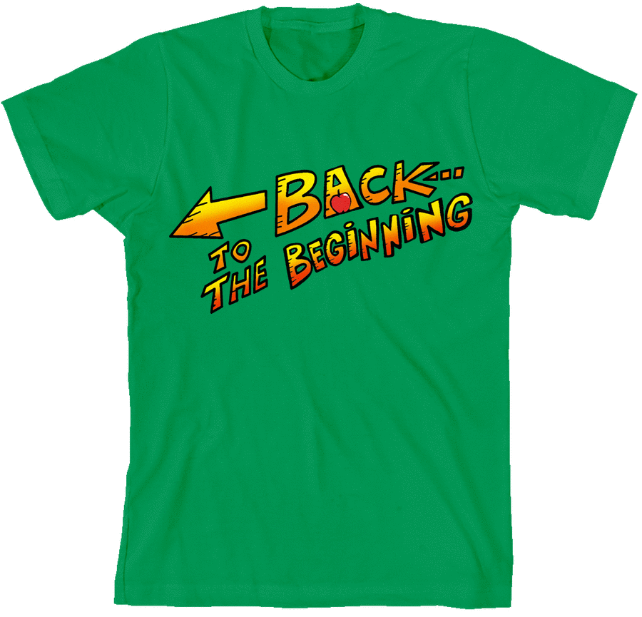 Back to the Beginning - T-Shirt - Youth Medium