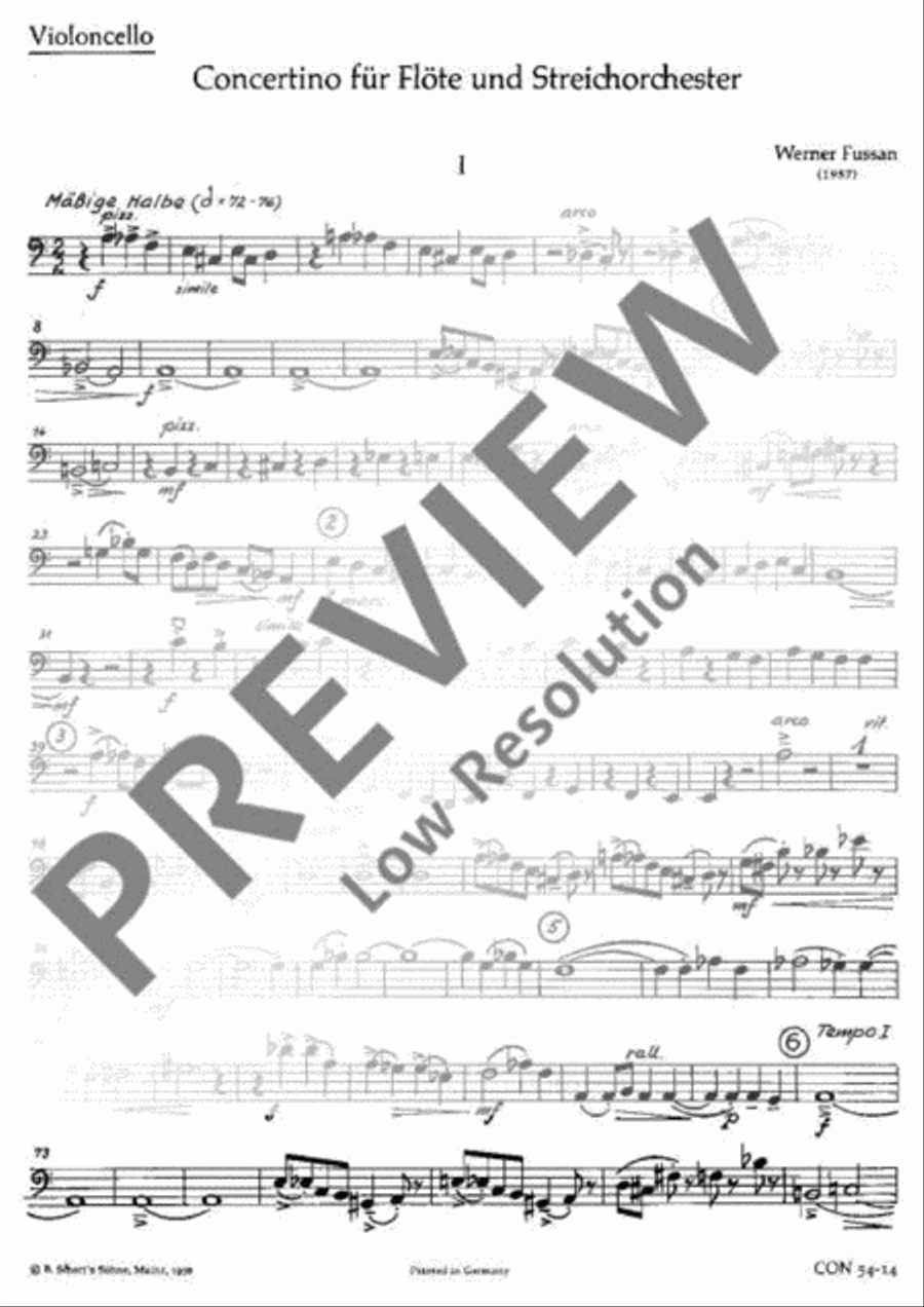 Concertino Concertino Part scores gallery preview page 2
