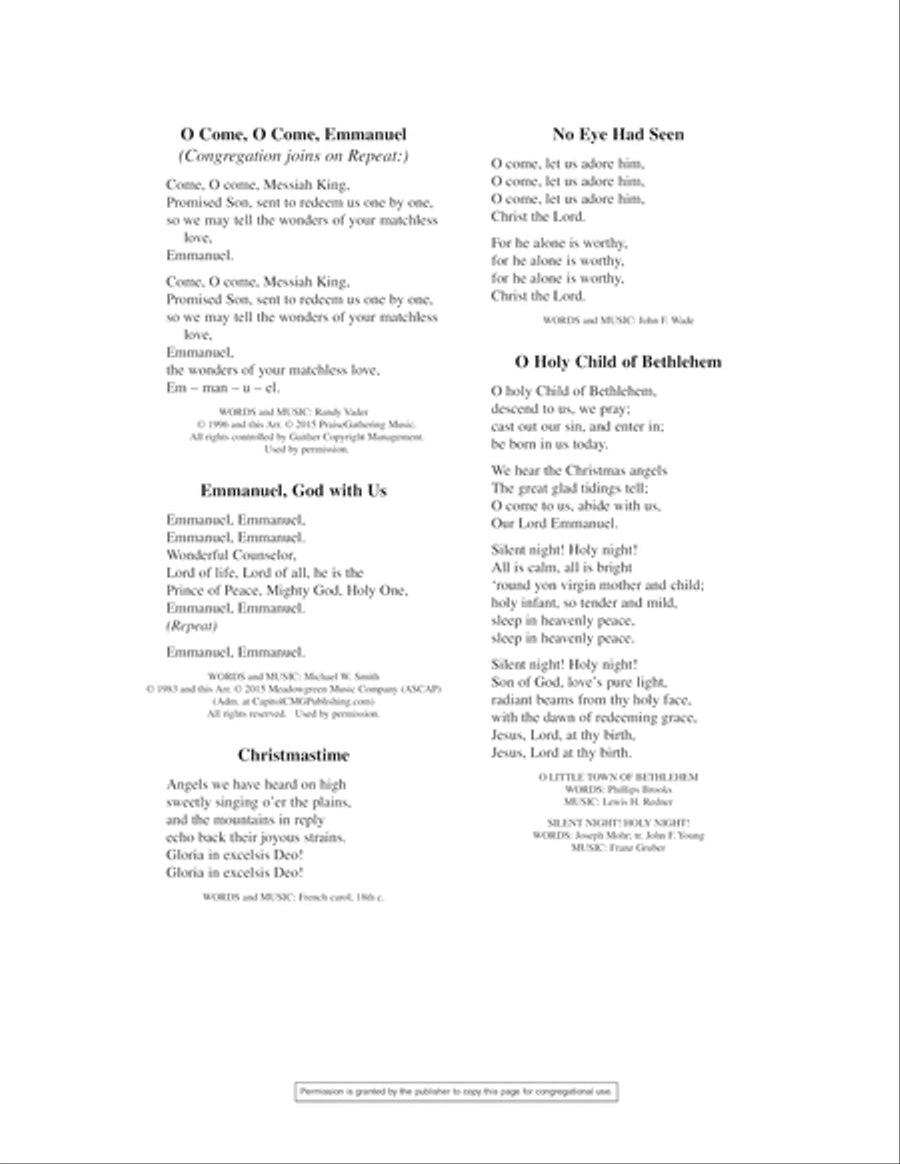 Emmanuel 3-Part scores gallery preview page 82