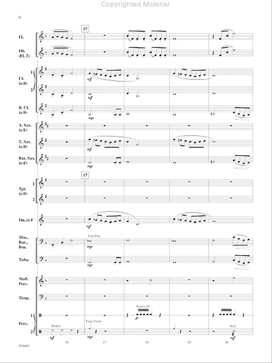 Atlantic Crossing Concert Band scores gallery preview page 7