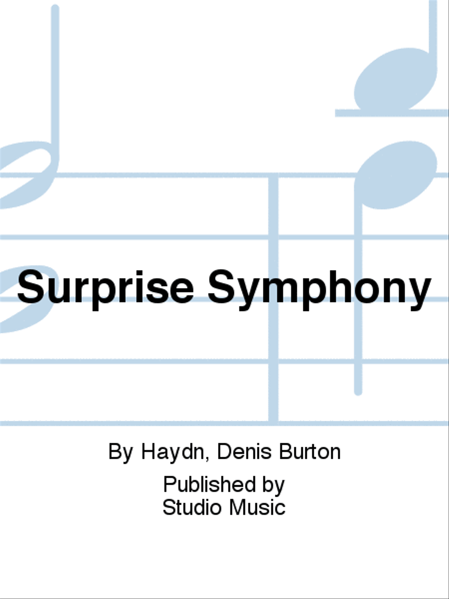 Book cover for Surprise Symphony