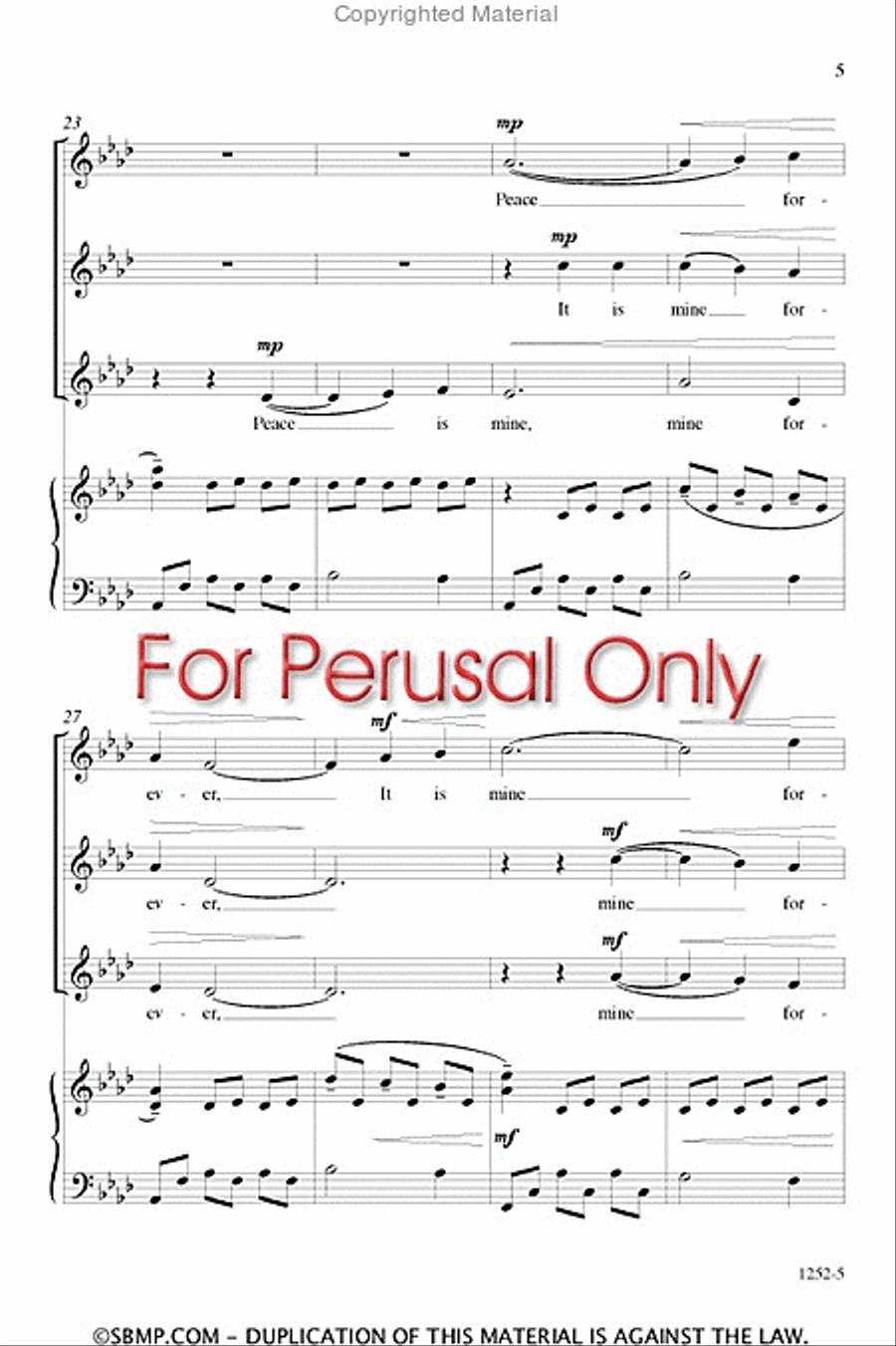 Give Me Your Stars to Hold - SSA Octavo SSA scores gallery preview page 4