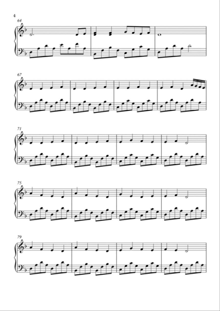 The Secret of Ludovico Einaudi Piano Solo scores gallery preview page 4