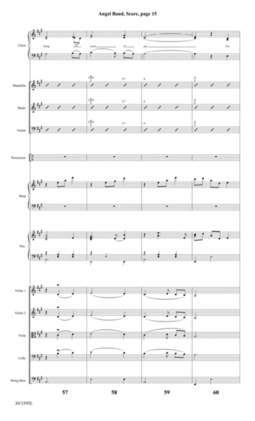 Angel Band - Instrumental Ensemble Score and Parts