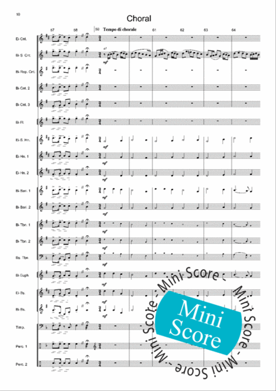 Fanfare, Dance and Choral Choir scores gallery preview page 14