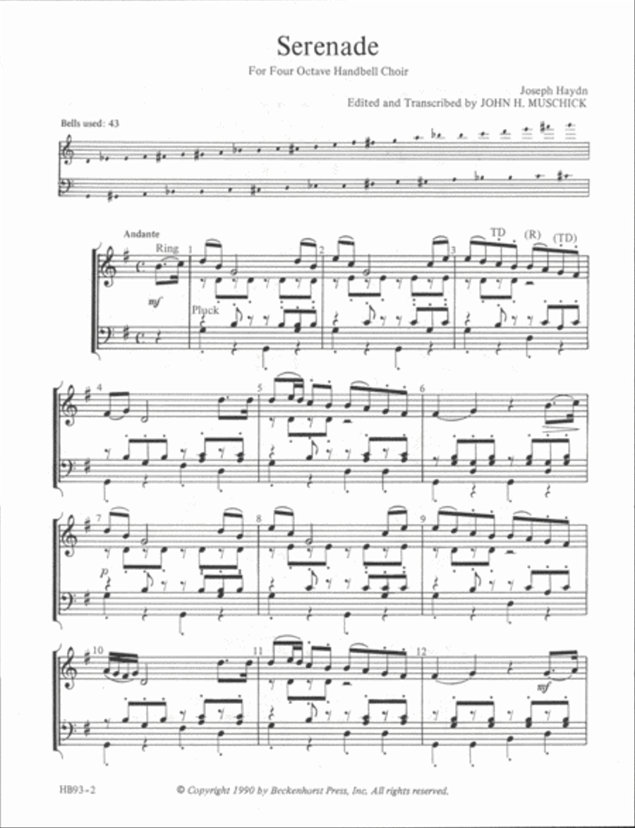Serenade 4-Octaves scores gallery preview page 2
