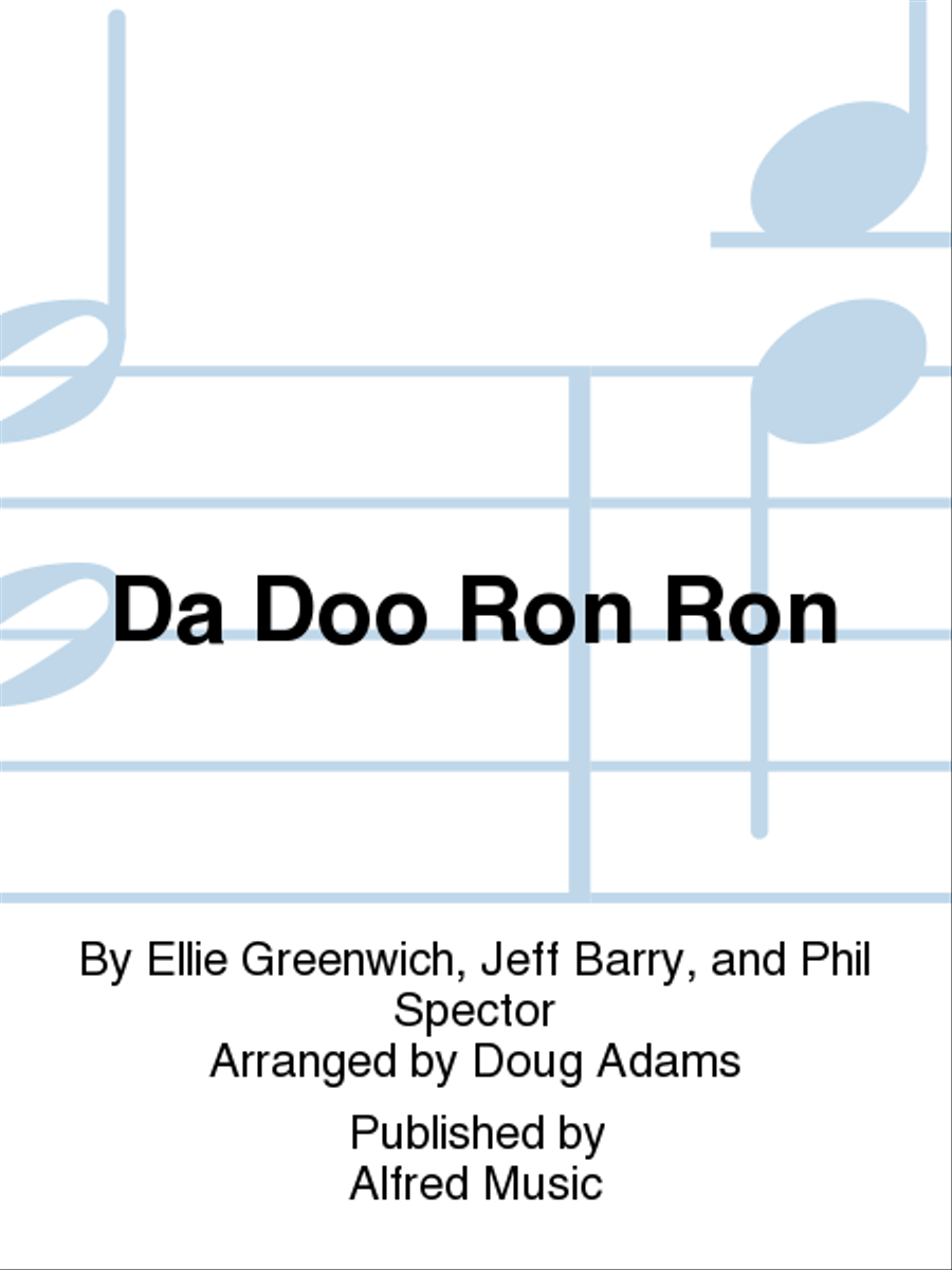 Da Doo Ron Ron Da Doo Ron Ron Marching Band scores gallery preview page 1