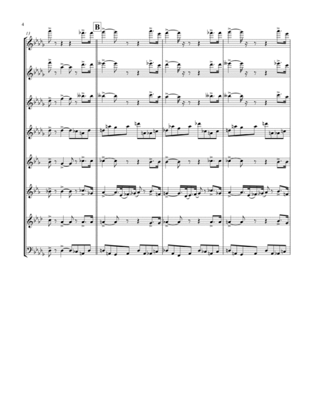 Coronation March (Db) (Woodwind Octet - 2 Flute, 2 Oboe, 2 Clar, 1 Hrn, 1 Bassoon)