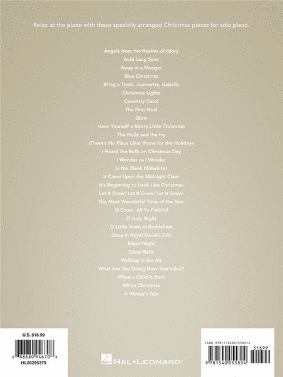 Peaceful Christmas Piano Solos Piano Solo scores gallery preview page 8