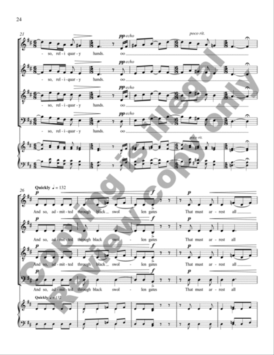 Voyages Voyages 4-Part scores gallery preview page 17