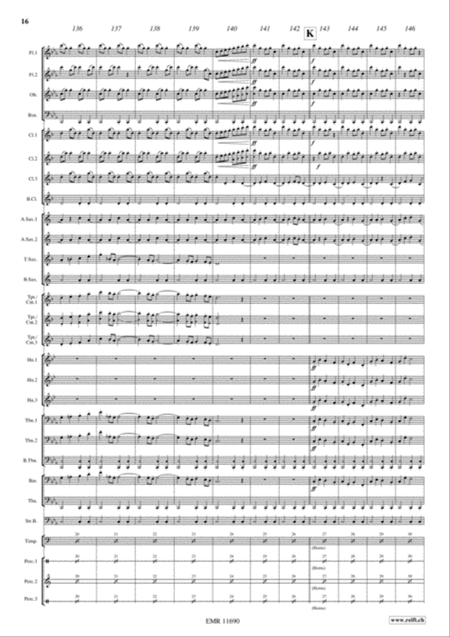 Little Tom Thumb Concert Band scores gallery preview page 17