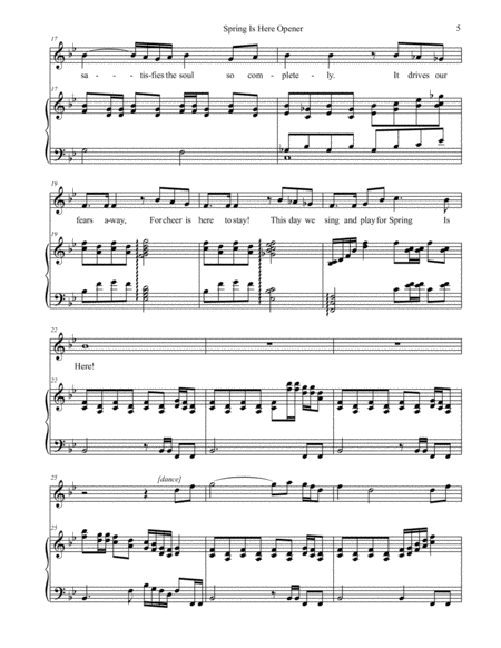 The Empty Pot Piano Vocal Score image number null
