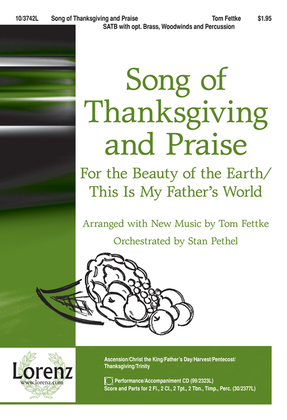 Book cover for Song of Thanksgiving and Praise