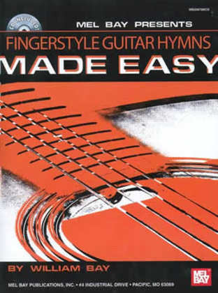Book cover for Fingerstyle Guitar Hymns Made Easy