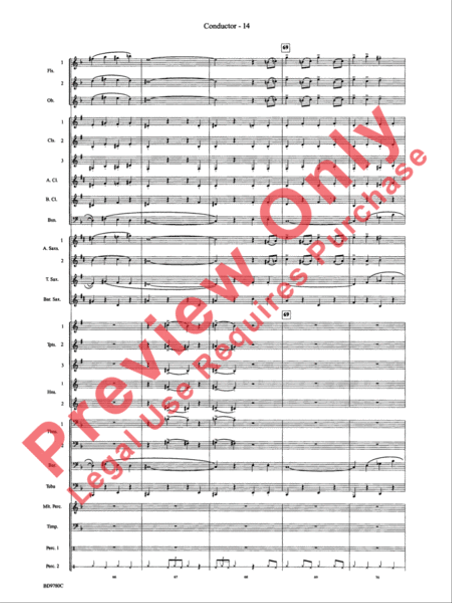 Holiday Cheers Holiday Cheers Concert Band scores gallery preview page 16
